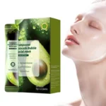 Avocado Bubble Face mask Clay Avocado Bubble Mud Masque Deep Cleansing Facial Cleansing Clay Skin Care Exfoliator Pore Cleanser