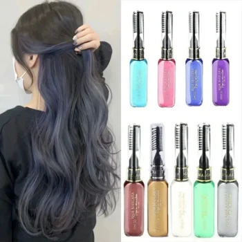 New Disposable Hair Dye Color One-off Hair Coloured Mascara Hair Beauty Tool Washable Non-toxic DIY Temporary Dual Purpose