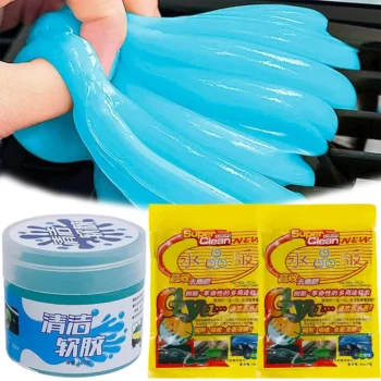 Car Cleaning Gel Magic Mud Auto Interior Computer Keyboard Dirt Clean Dust Remover Gel Car Wash Interior Cleaning Tools