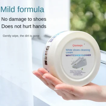 120g White Shoes Cleaning Cream Stains Remover Shoes Whitening All-Purpose Cleansing Cream For Cleaning Take Care Shoes Sneakers